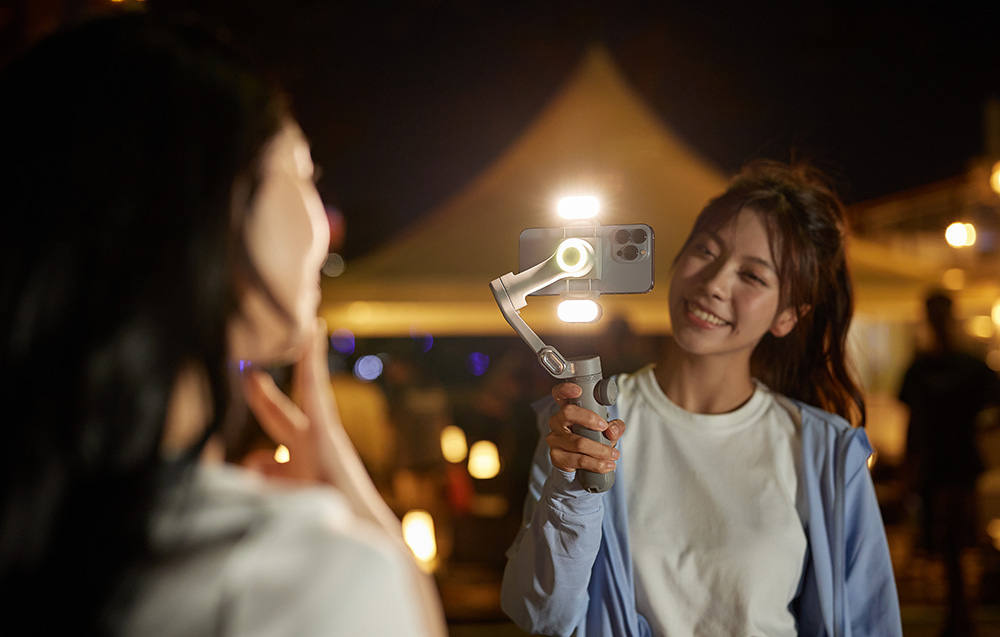 AOCHUAN Smart X Pro RGB (szürke) gimbal-1