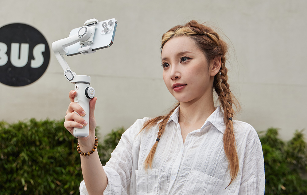 AOCHUAN X2 gimbal (fehér)-2