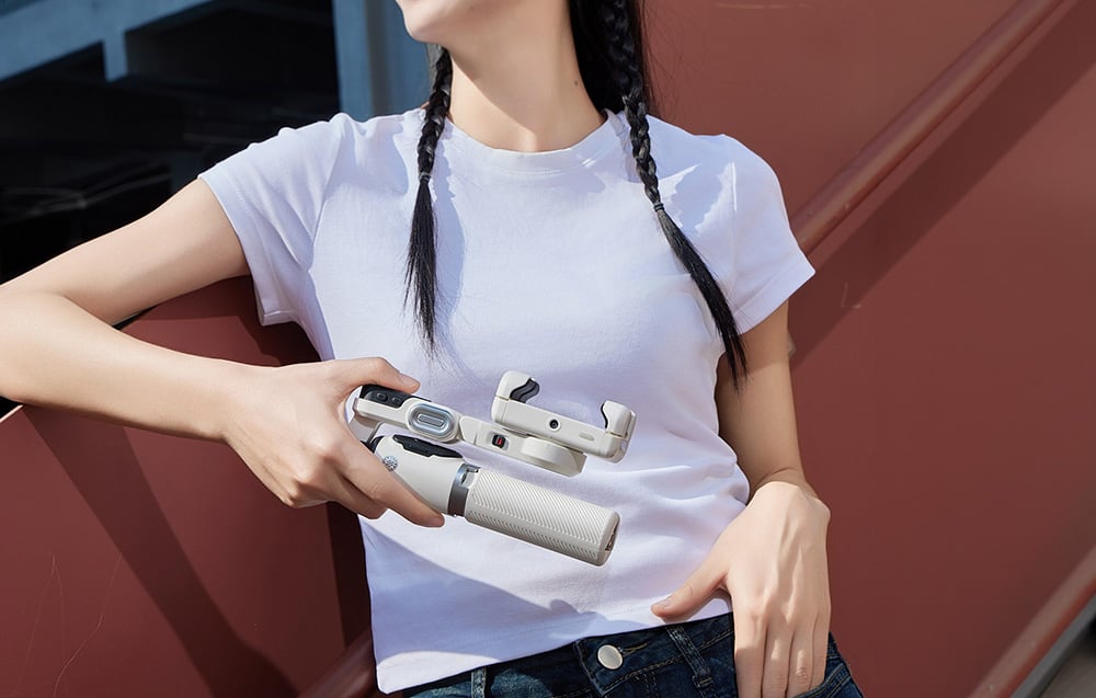 AOCHUAN M1 Pro gimbal (fehér)-4