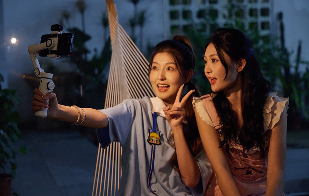 Gimbal AOCHUAN X2 RGB (fekete)-6