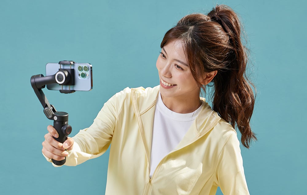 Gimbal AOCHUAN X Pro (fekete)-6