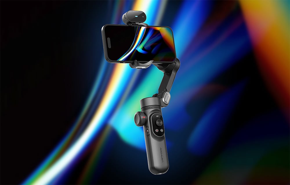 Gimbal AOCHUAN X Pro (fekete)-5