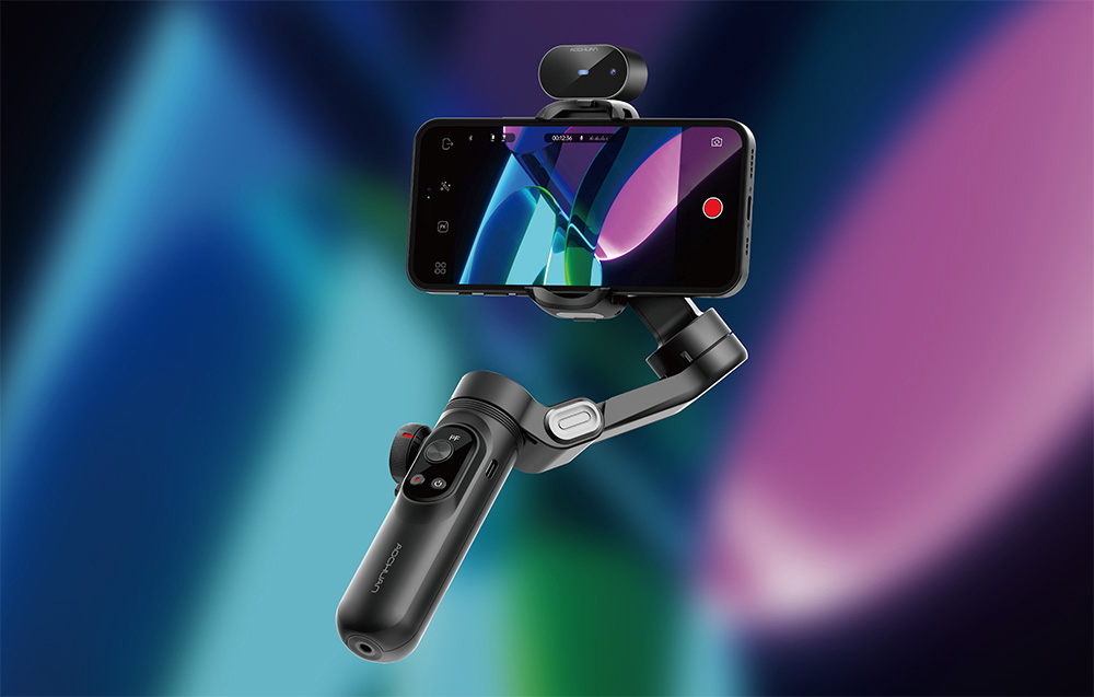 Gimbal AOCHUAN X Pro (fekete)-2