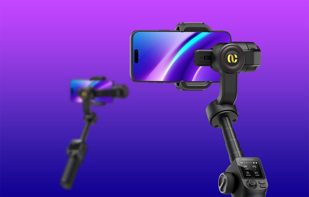 AOCHUAN S3 Dual AI gimbal (fekete)-7