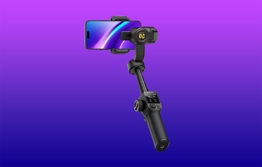 AOCHUAN S3 Dual AI gimbal (fekete)-4