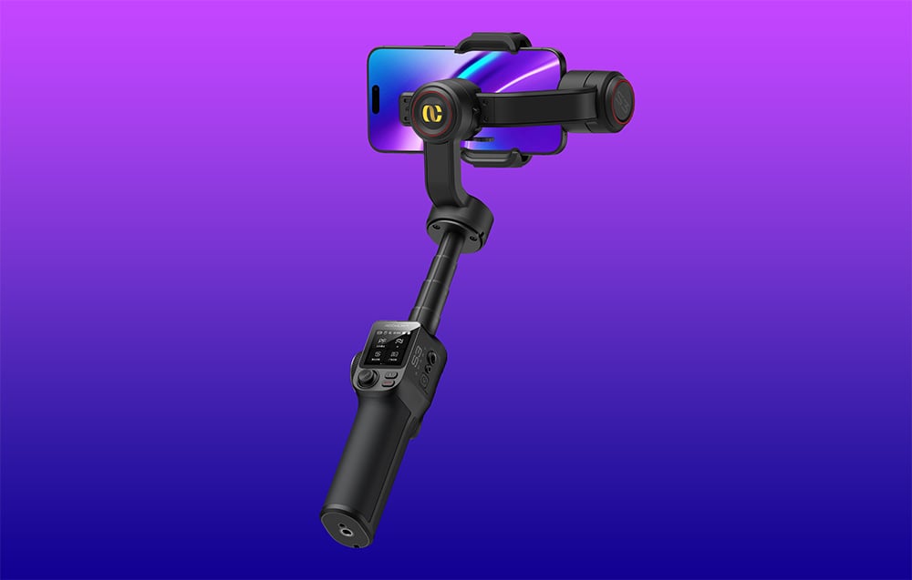 AOCHUAN S3 Dual AI gimbal (fekete)-13