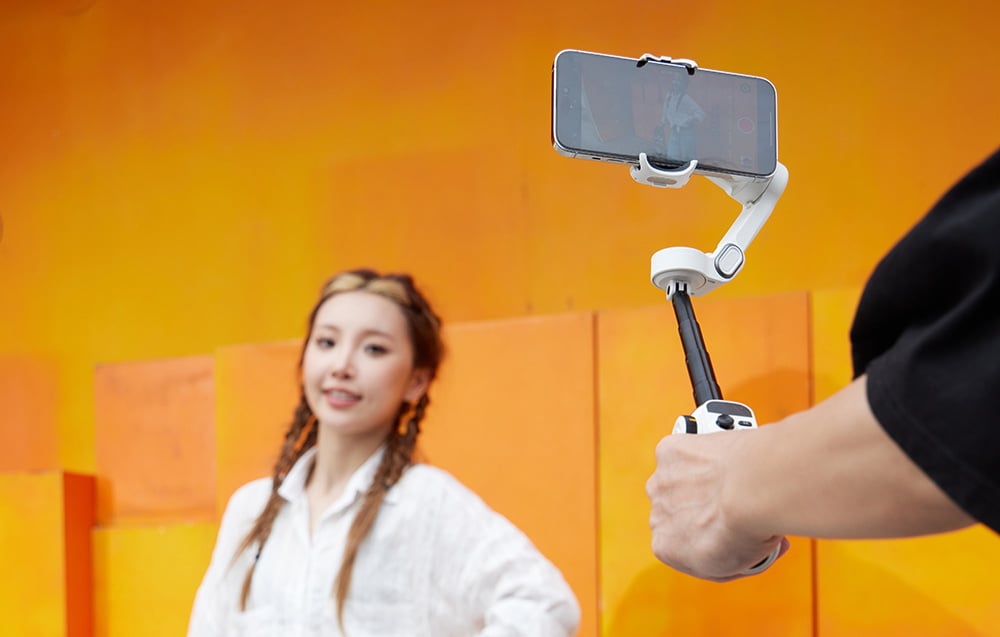 AOCHUAN X2 RGB (fehér) gimbal-7