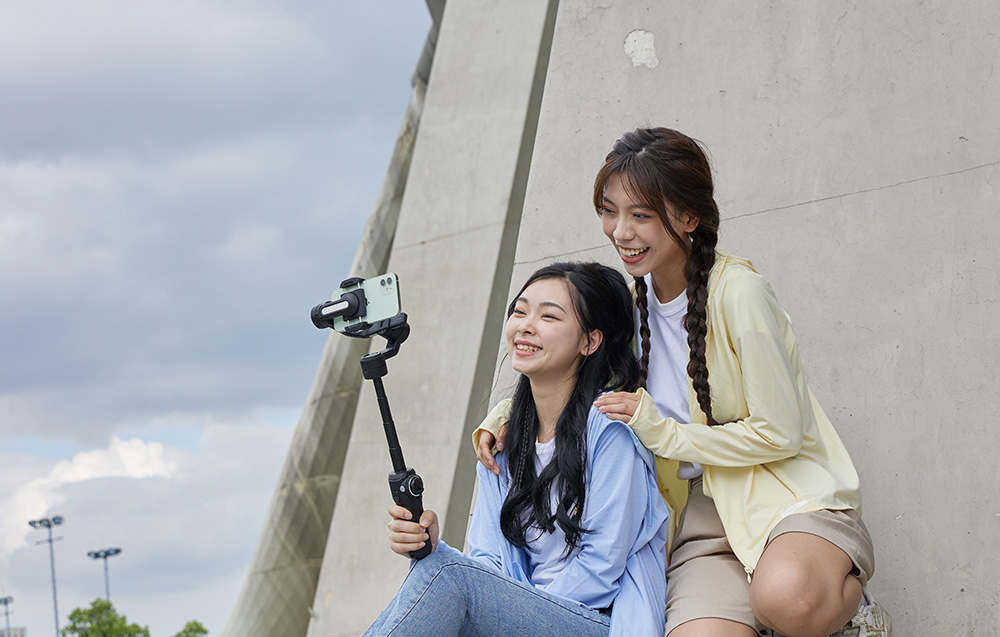 Gimbal AOCHUAN S2 (fekete)-4