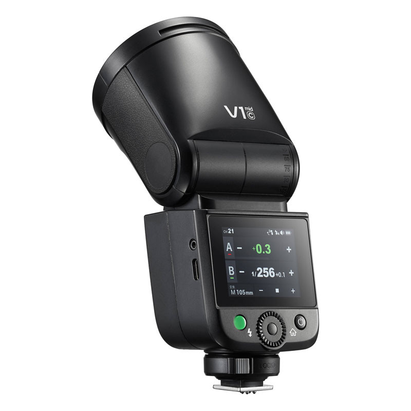 Godox V1 Mid C TTL körfejű rendszervaku (Canon)-3