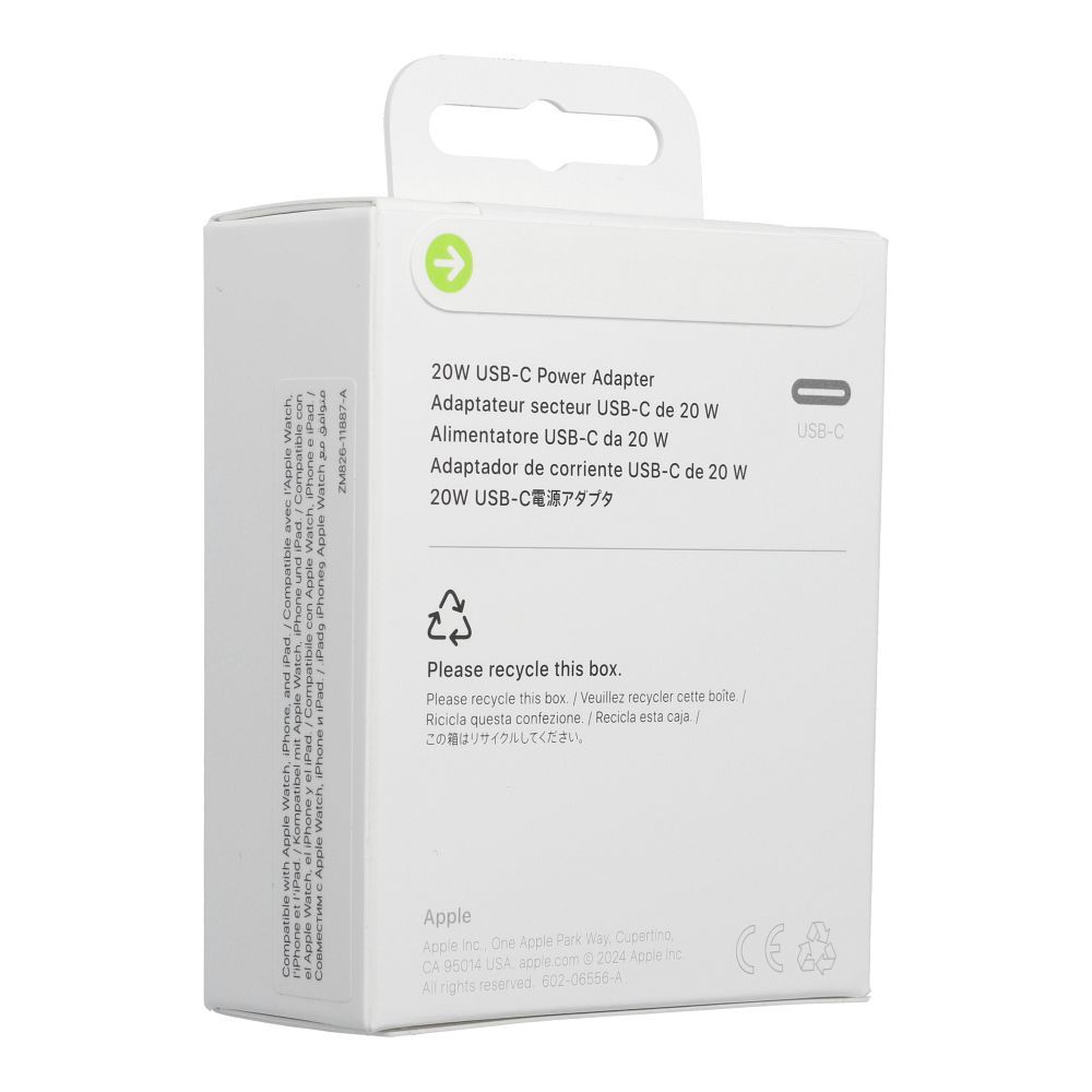 Apple 20W USB-C hálózati adapter gyári (muvv3zm/a)-3