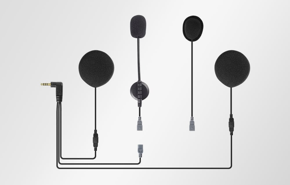 Motorkerékpár sisakbeszélő headset Q7 3,5mm jack EJEAS-1