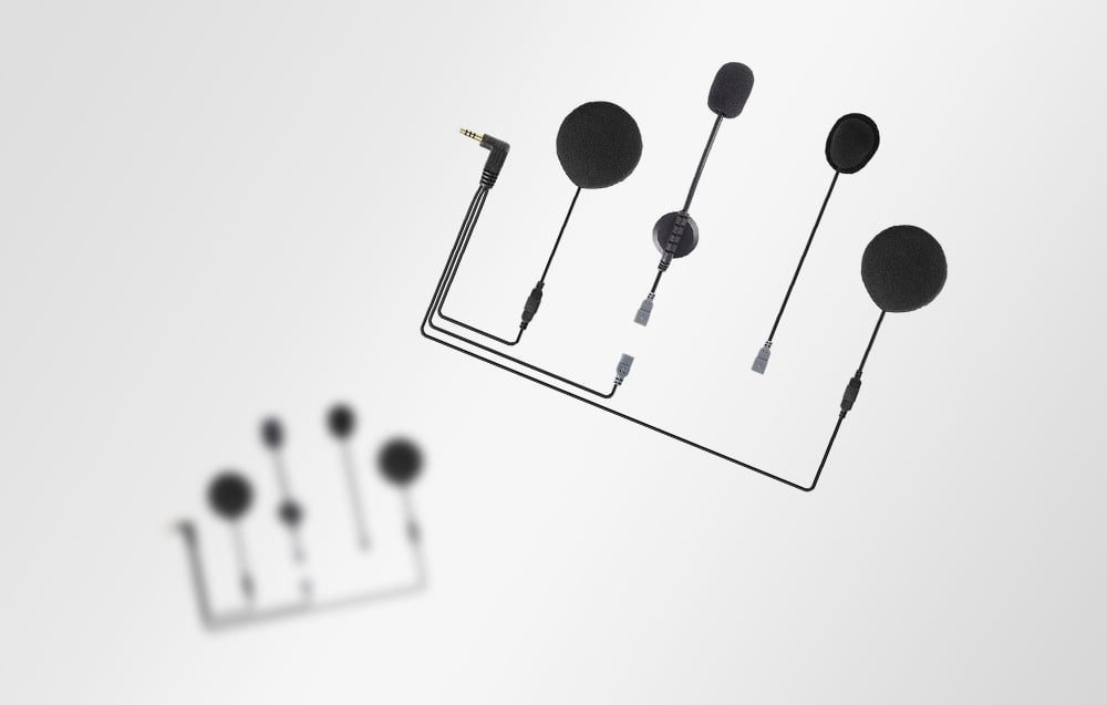 Motorkerékpár sisakbeszélő headset Q7 3,5mm jack EJEAS-2