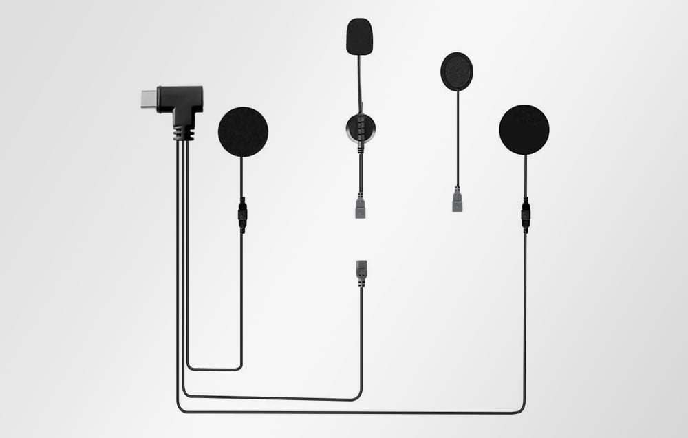 Type-C Headset EJEAS K1/MS8/MS20 sisakbeszélőhöz-1