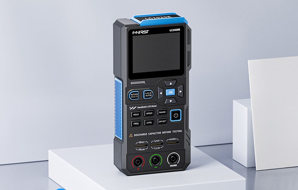 FNIRSI LC1020E nagy pontosságú kézi LCR mérőműszer-1