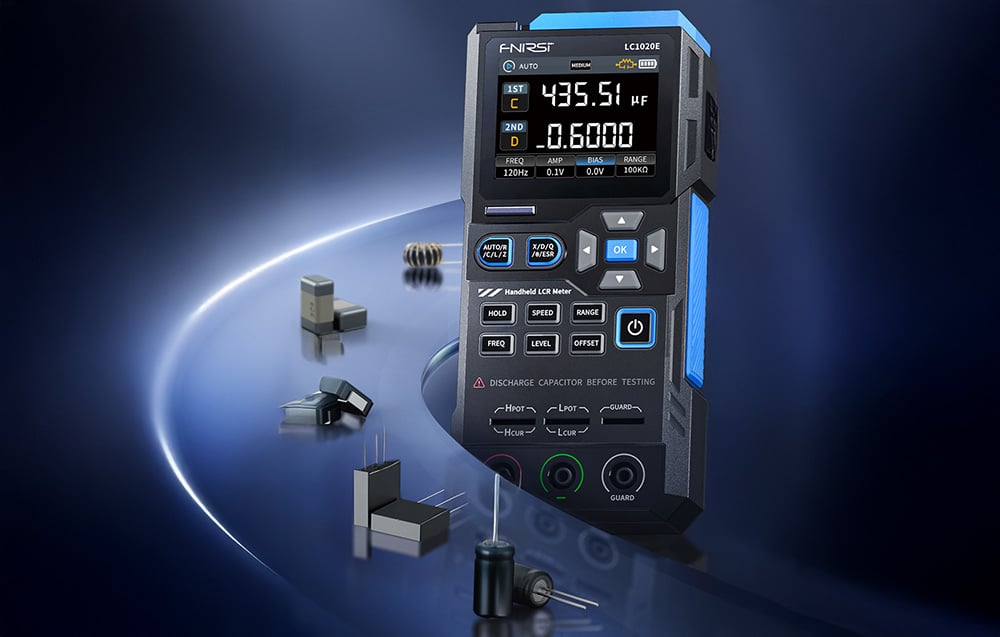 FNIRSI LC1020E nagy pontosságú kézi LCR mérőműszer-2