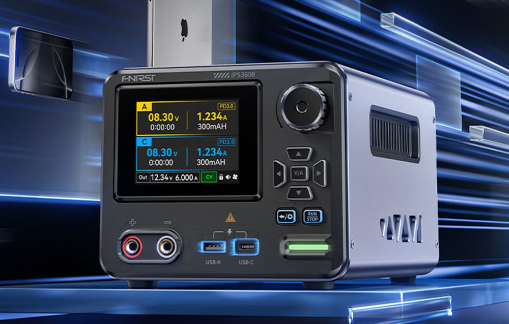FNIRSI AC-DC Intelligent Digital Control Power Supply IPS3608-6