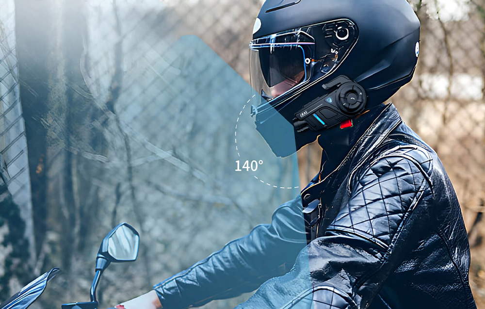 EJEAS K1Pro+ Motorkerékpár Interkom Felvevő-6