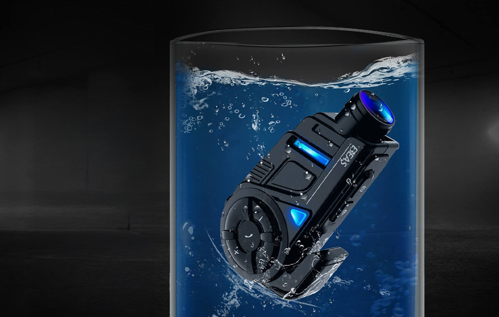 EJEAS K1Pro+ Motorkerékpár Interkom Felvevő-8