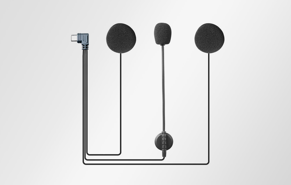 EJEAS V6 Motoros Sisakbeszélő Headset Klipsz-2