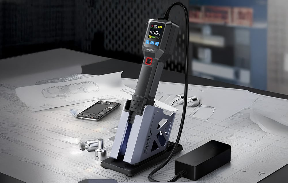 FNIRSI Intelligent Heat Gun SAG-55 PLUS-9