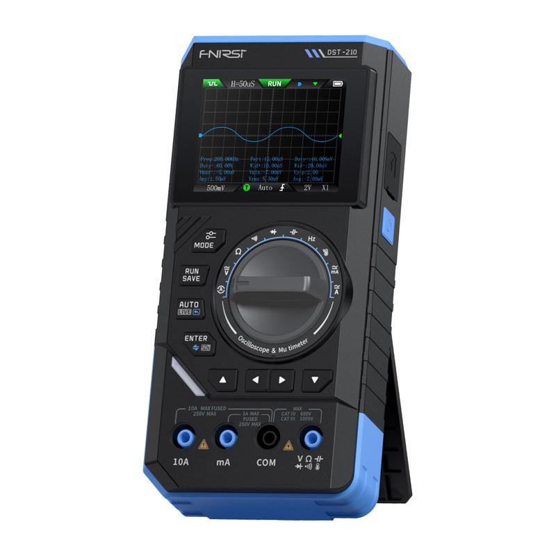 FNIRSI Handheld Digital Multimeter Oscilloscope SigGen 3 in 1 DST-210-0