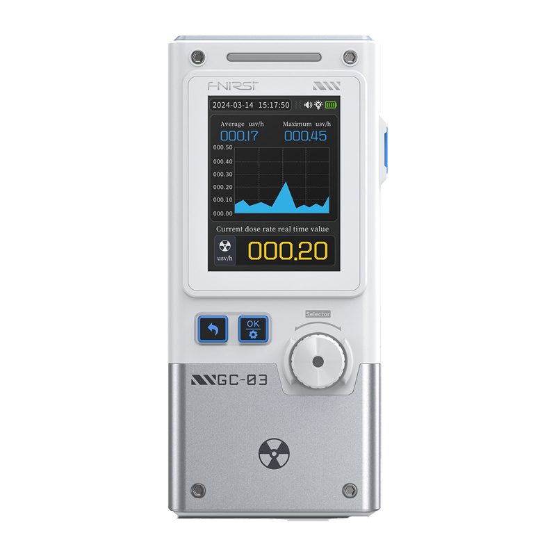 FNIRSI multifunkciós ionizáló sugárzásdetektor GC-03 fehér-0