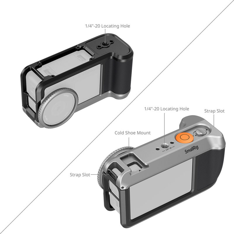 Smallrig 5891 Cage Kit for DJI Osmo Action 6-2
