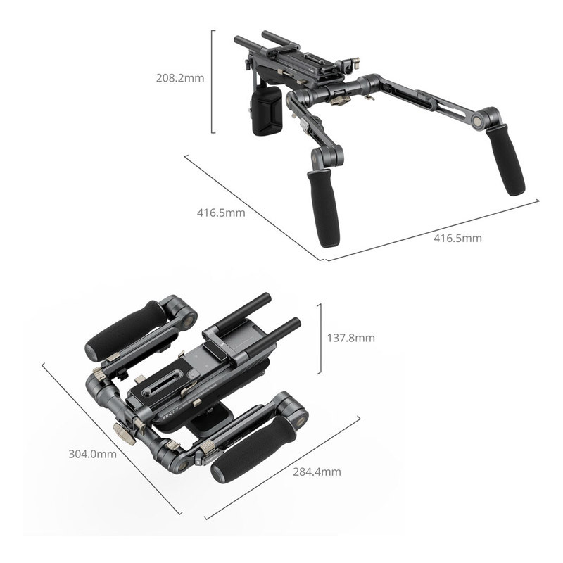 Smallrig 4181 Hawklock Shoulder Rig Pro-3