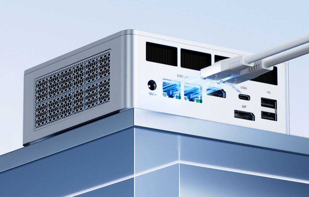 MINIS FORUM M1 Plus mini PC barebone Intel Core i5-12600H-5