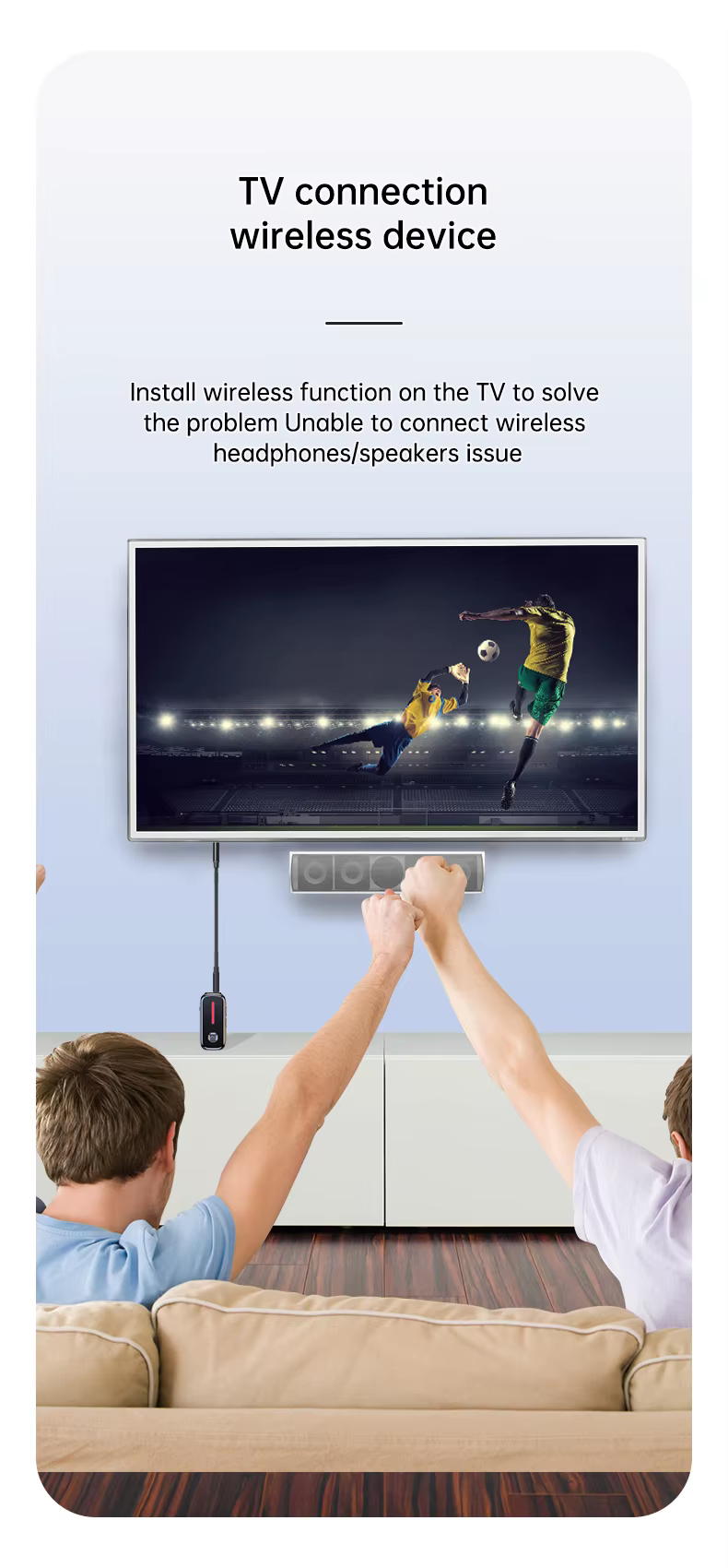 C89 csíptethető Bluetooth 5.3 audio adapter vevő és adó TV-hez, autóhoz és utazáshoz-8