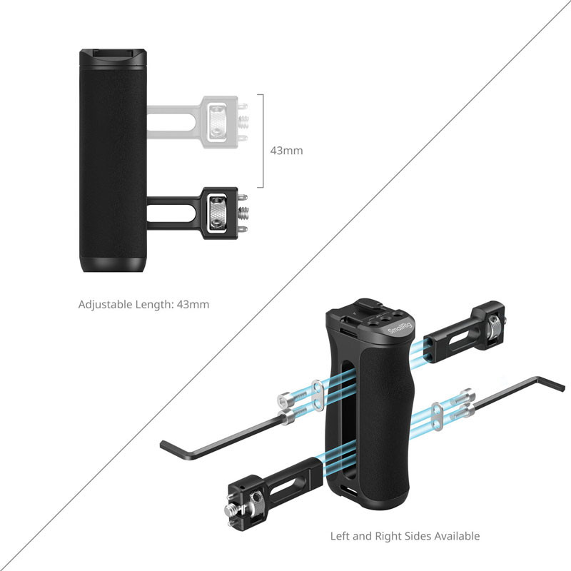 Smallrig 5950 Side Handle with 1/4''-20 Locating Screw-3