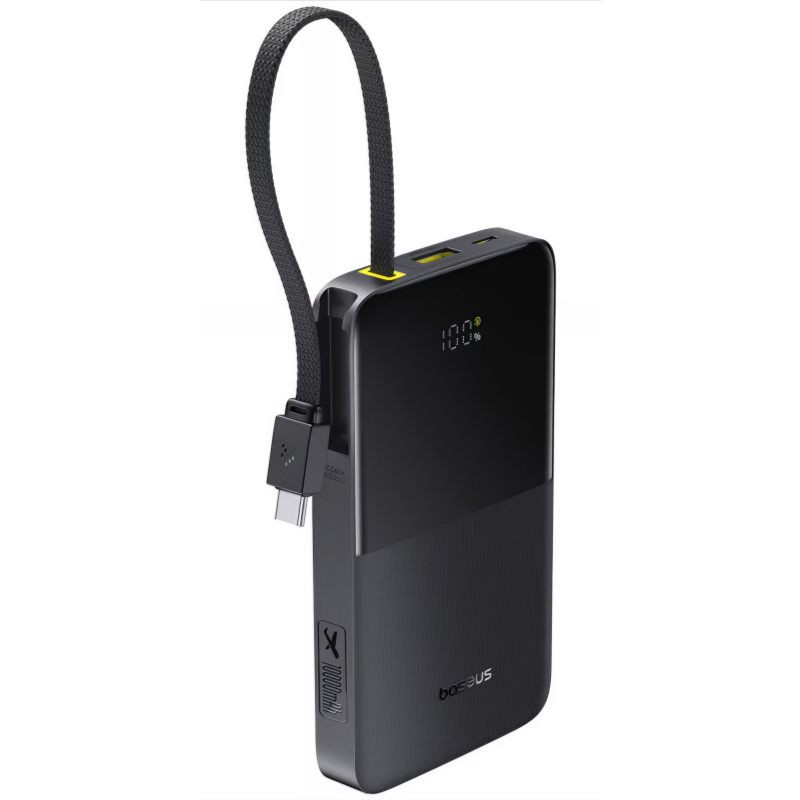 Powerbank Baseus EnerFill Bipow2 Pro, 10000mAh, 22.5W, QC + PD, Fekete E0027600-0