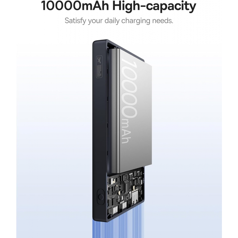 Powerbank Baseus PicoGo, 10000mAh, 20W, QC + PD, Fehér P10076801213-00-1
