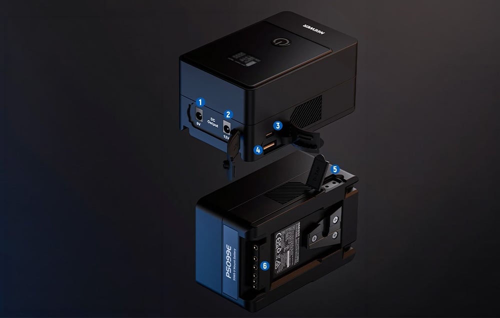 NEEWER Akkumulátor 6800 mAh, 14.5 V, 99 Wh-4