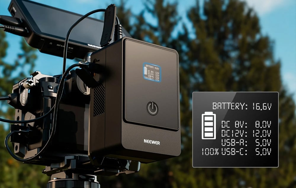 NEEWER Akkumulátor 6800 mAh, 14.5 V, 99 Wh-5