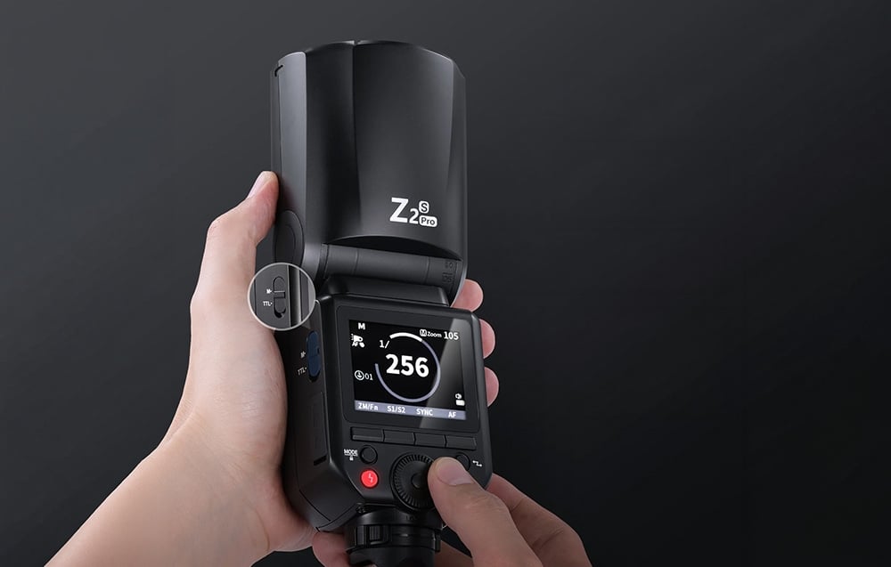 NEEWER Z2PRO-S TTL kerek fej vakufény Sony fényképezőgépekhez-5