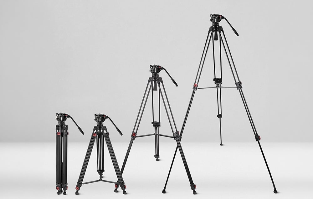 Neewer PROFESSIONAL VIDEÓ ÁLLVÁNY FOLYADÉK FEJJEL TP74-5