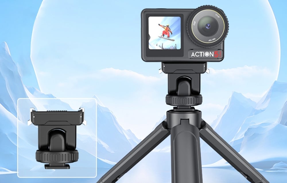 PULUZ gimbal DJI Osmo Action 5 Pro / 4 / 3-hoz (fekete)-2