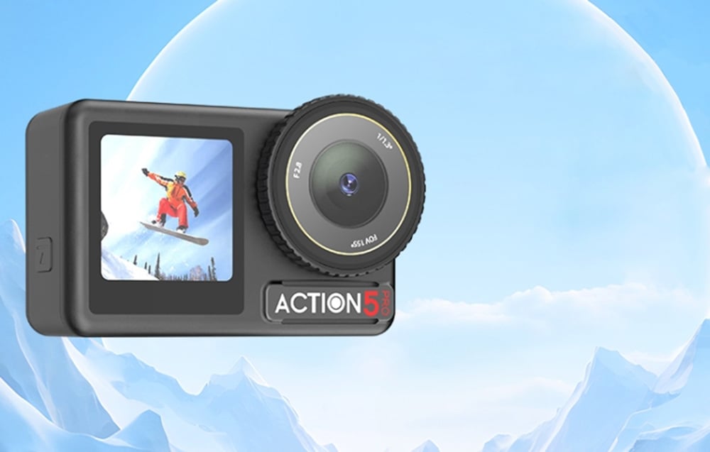 PULUZ gimbal DJI Osmo Action 5 Pro / 4 / 3-hoz (fekete)-4