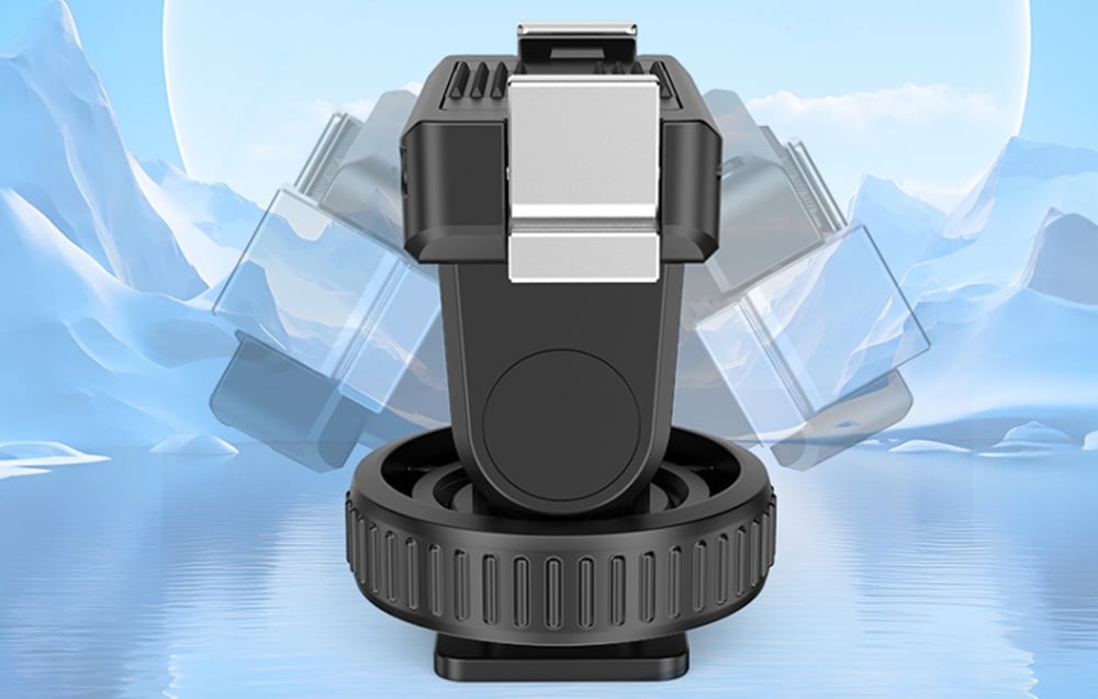 PULUZ gimbal DJI Osmo Action 5 Pro / 4 / 3-hoz (fekete)-5
