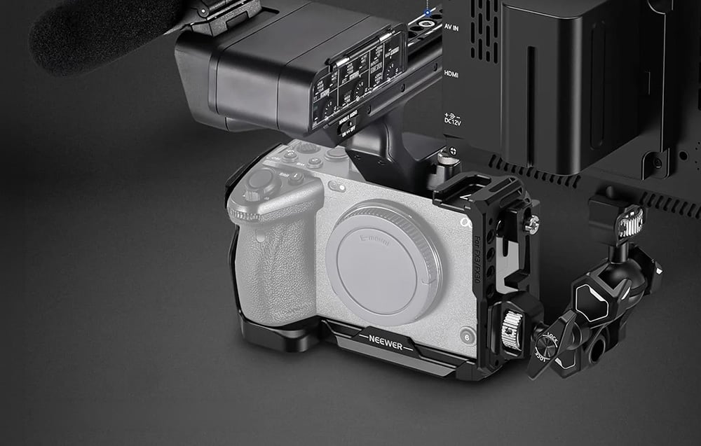 NEEWER KAMERA RÖGZÍTŐKERET KÁBELBILINCCSEL SONY FX3 / FX30-hoz-3