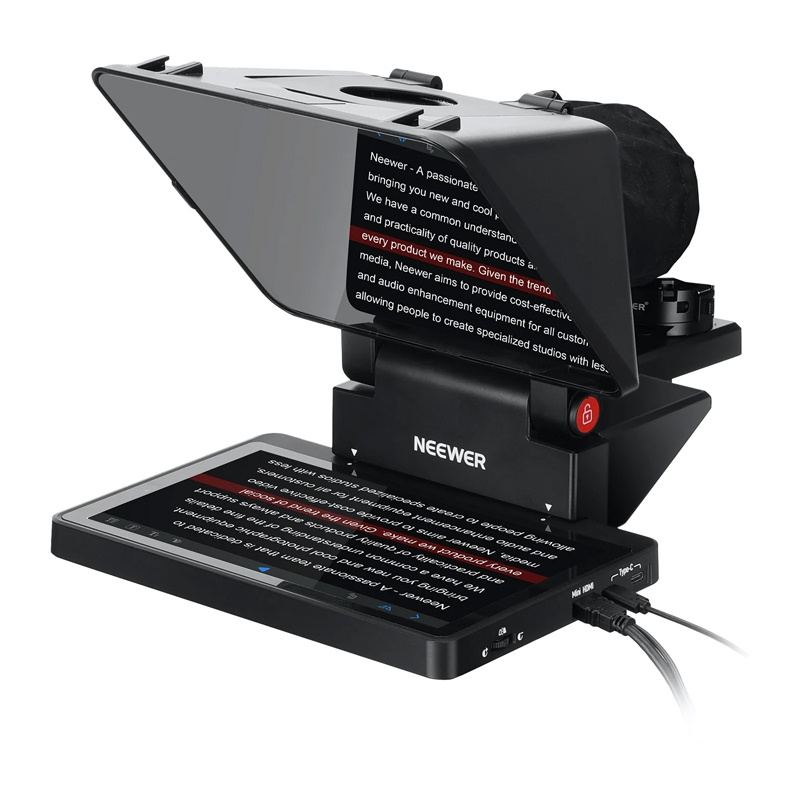 NEEWER X11 TELEPROMPTER BEÉPÍTETT TM8 MONITORRAL-0