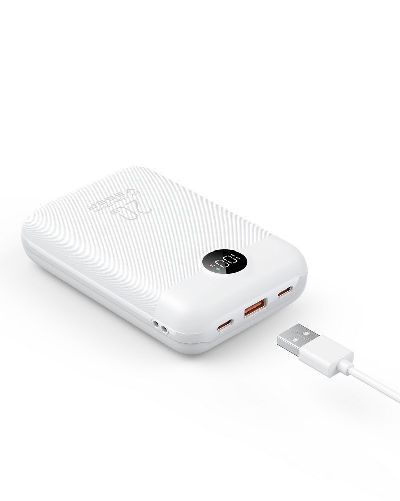 Veger S20 (W2081) PD QC3.0 2A 22,5W 20000 mAh fehér Powerbank-4