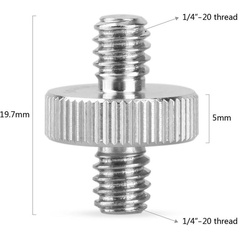 Smallrig 828 kétoldalas rögzítőcsap 1/4"-1/4" menettel-2