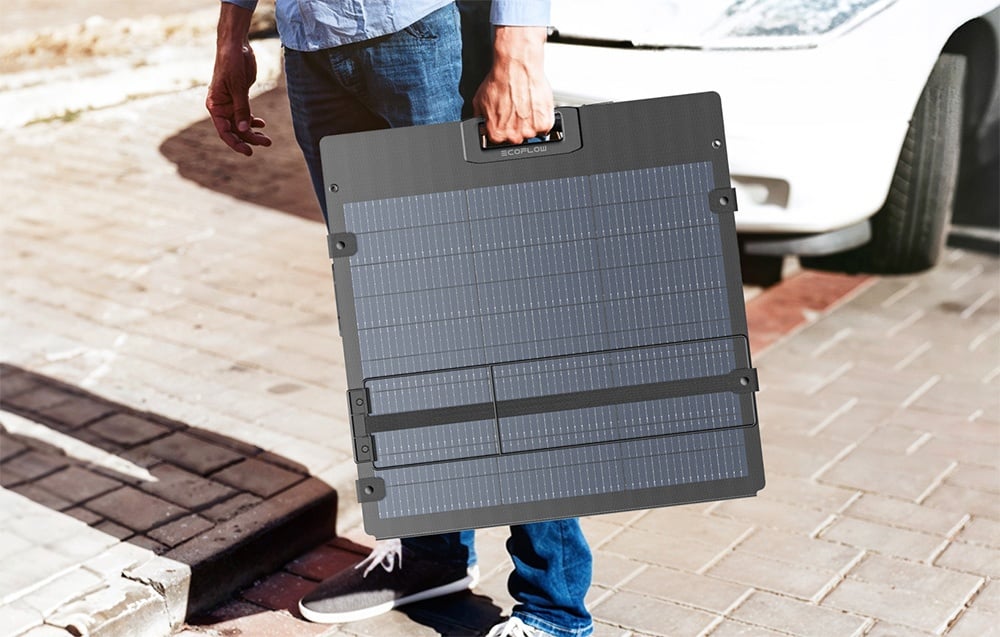 EcoFlow Könnyű, hordozható 220 W-os napelem-1