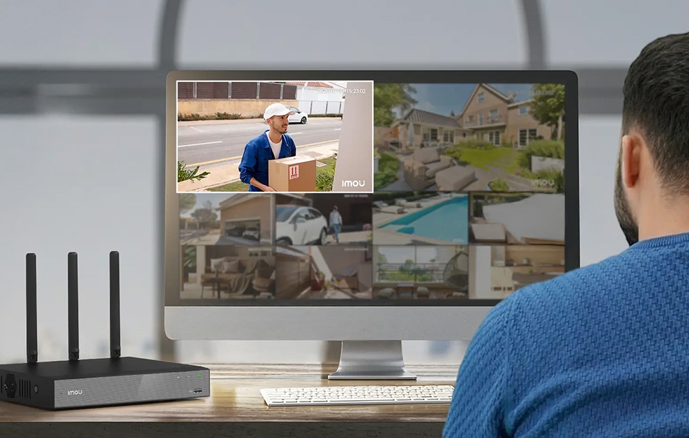 IMOU N118W 18-csatornás IP videofelvevő Smart N118W-2