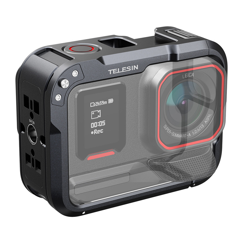 Telesin alumínium védőtok Insta360 Ace Pro / Ace Pro 2 készülékhez tok-0