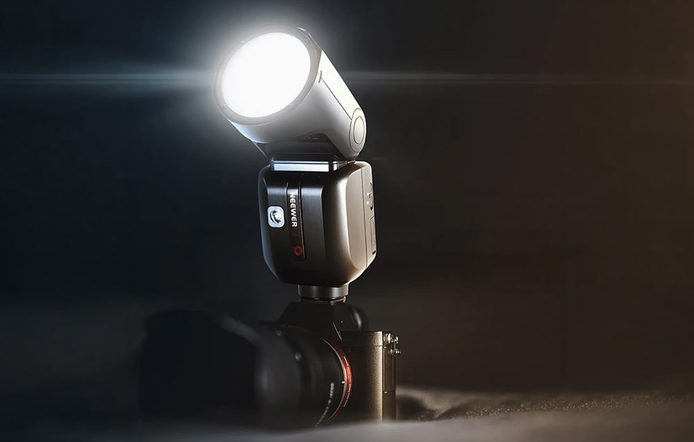 Neewer Z2PRO-N TTL kerek fejű rendszervaku Nikon fényképezőgépekhez-4