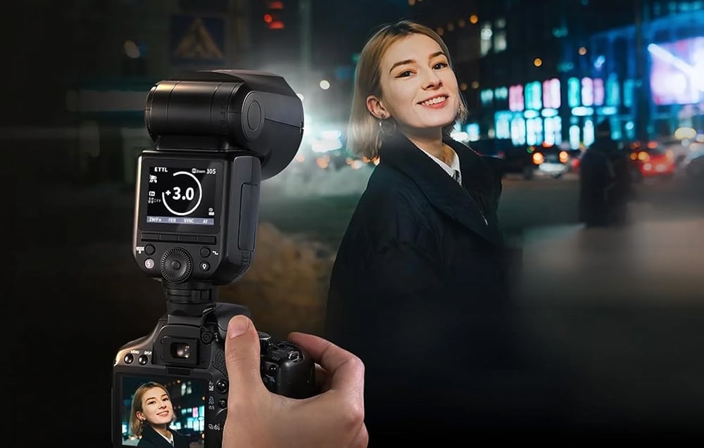Neewer Z2-N TTL körfejes vaku Nikonhoz-4