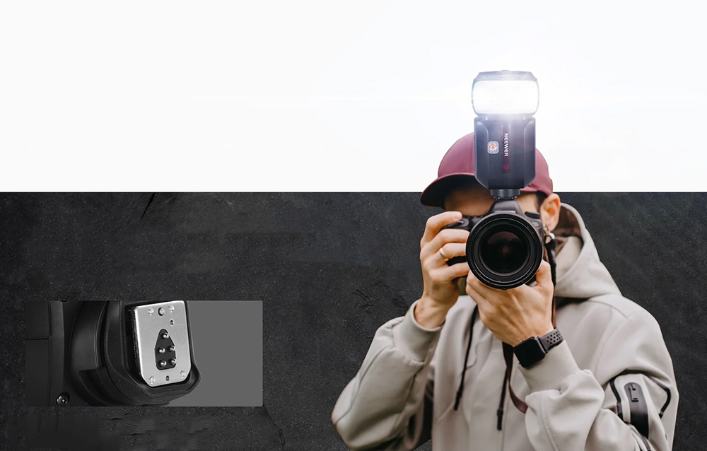 Camera Flash Neewer Z880-N lítium akkumulátorral-5